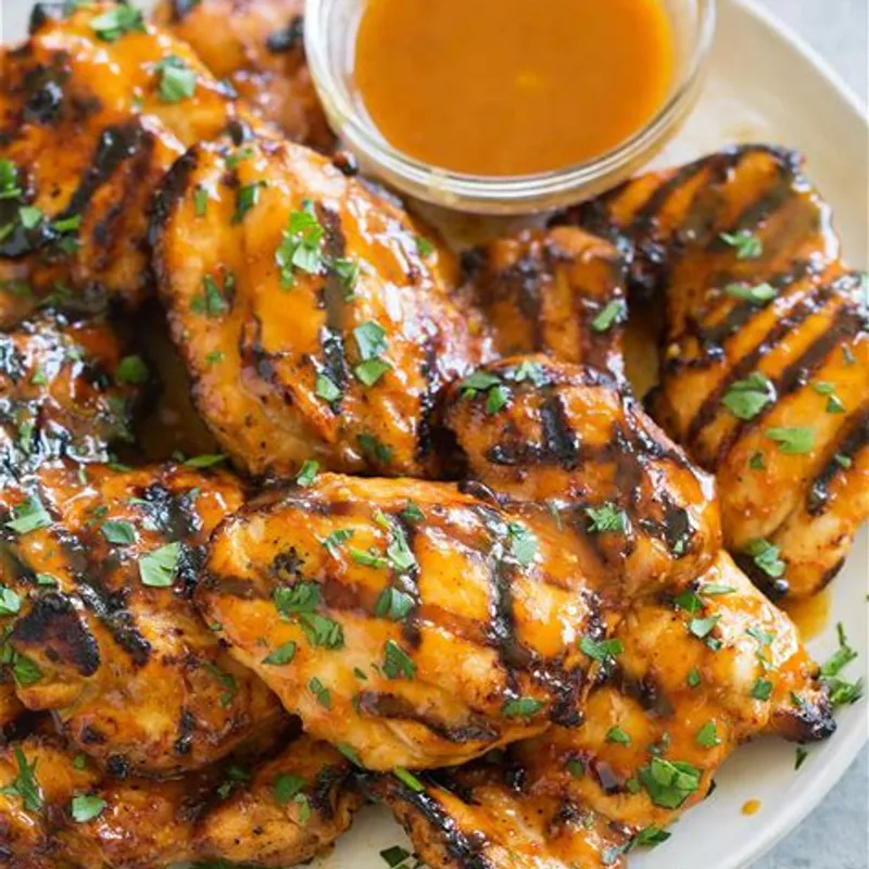 Zesty Grilled Orange Chicken Medley image